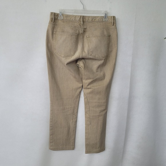 Lauren Jeans Co Ralph Lauren Tan Riding Style Pants Women 4 Cotton Blend Jodhpur - Picture 6 of 13